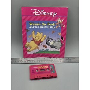 Winnie the Pooh and The Blustery Day Cassette Tape & Book Read Along